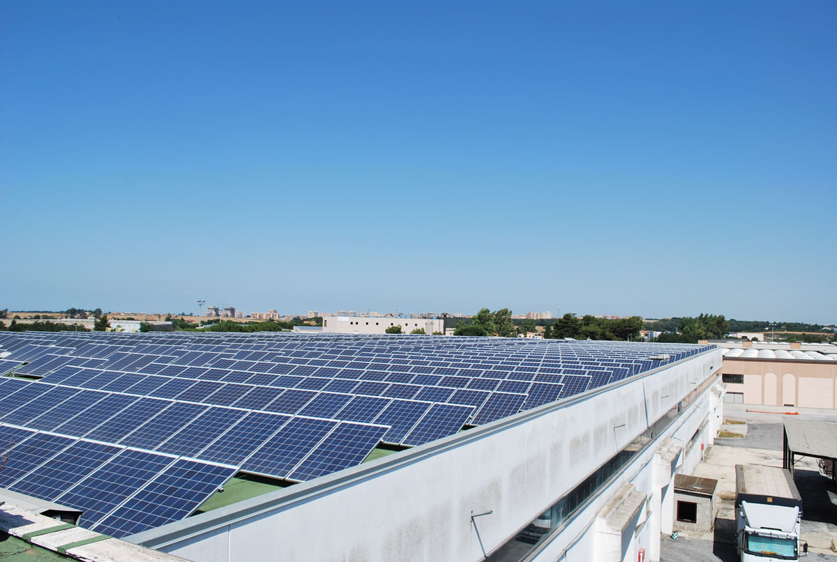 Fotovoltaico per capannoni